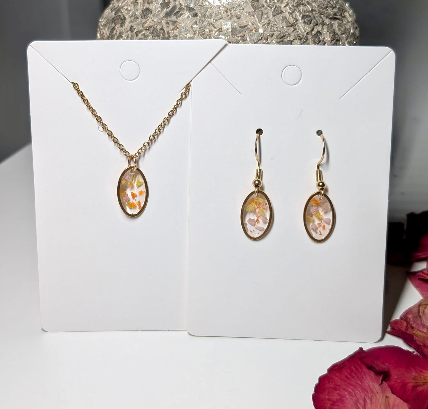 Matching Earring and Necklace Set