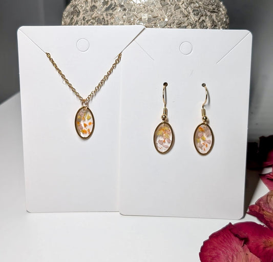 Matching Earring and Necklace Set