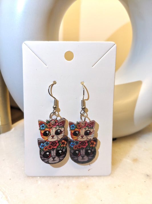 Cat Earrings