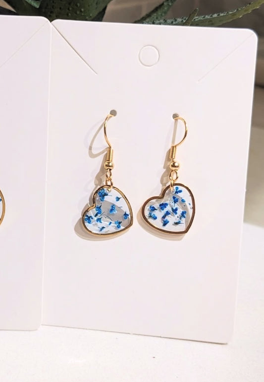 Little heart earrings