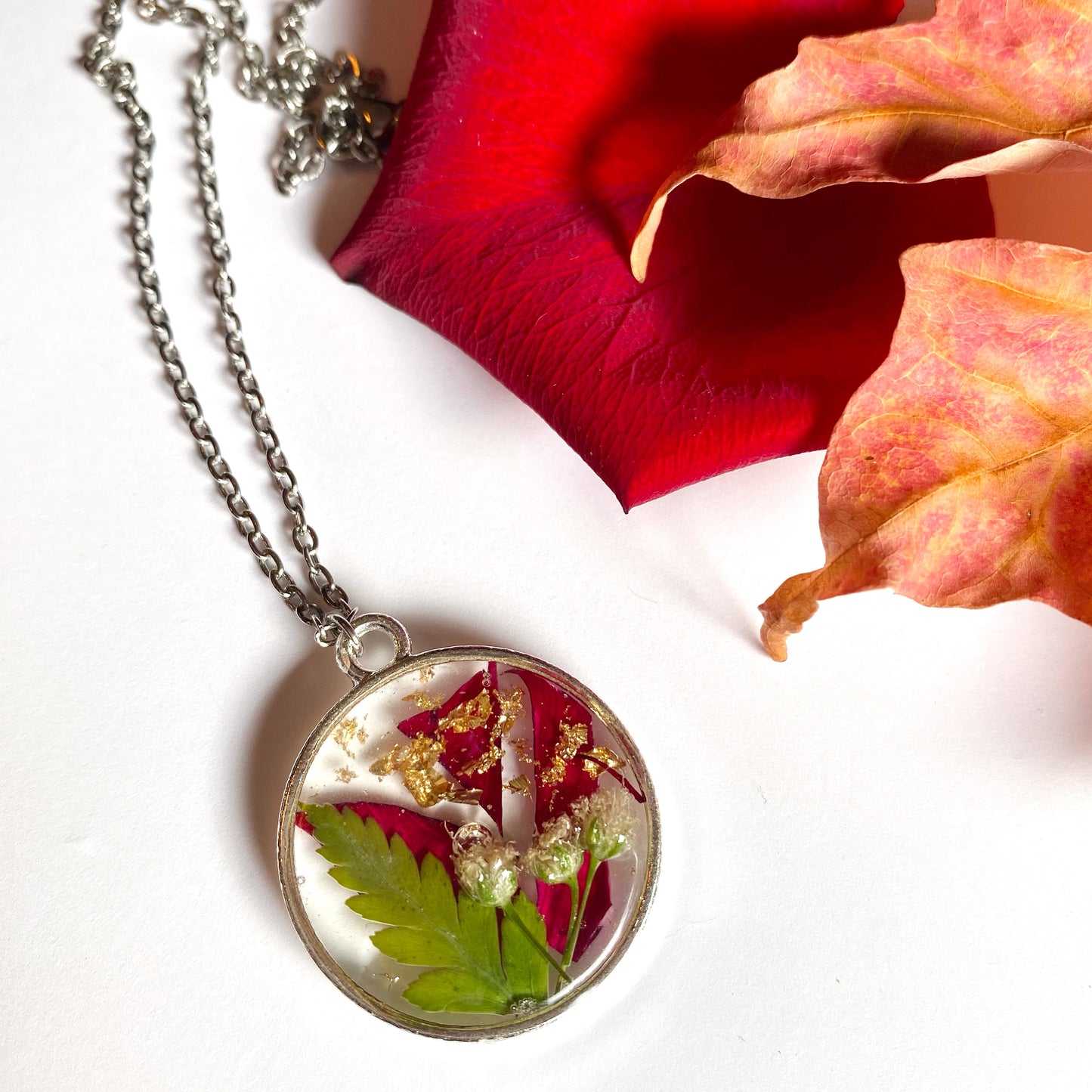 Rose Petals Necklace