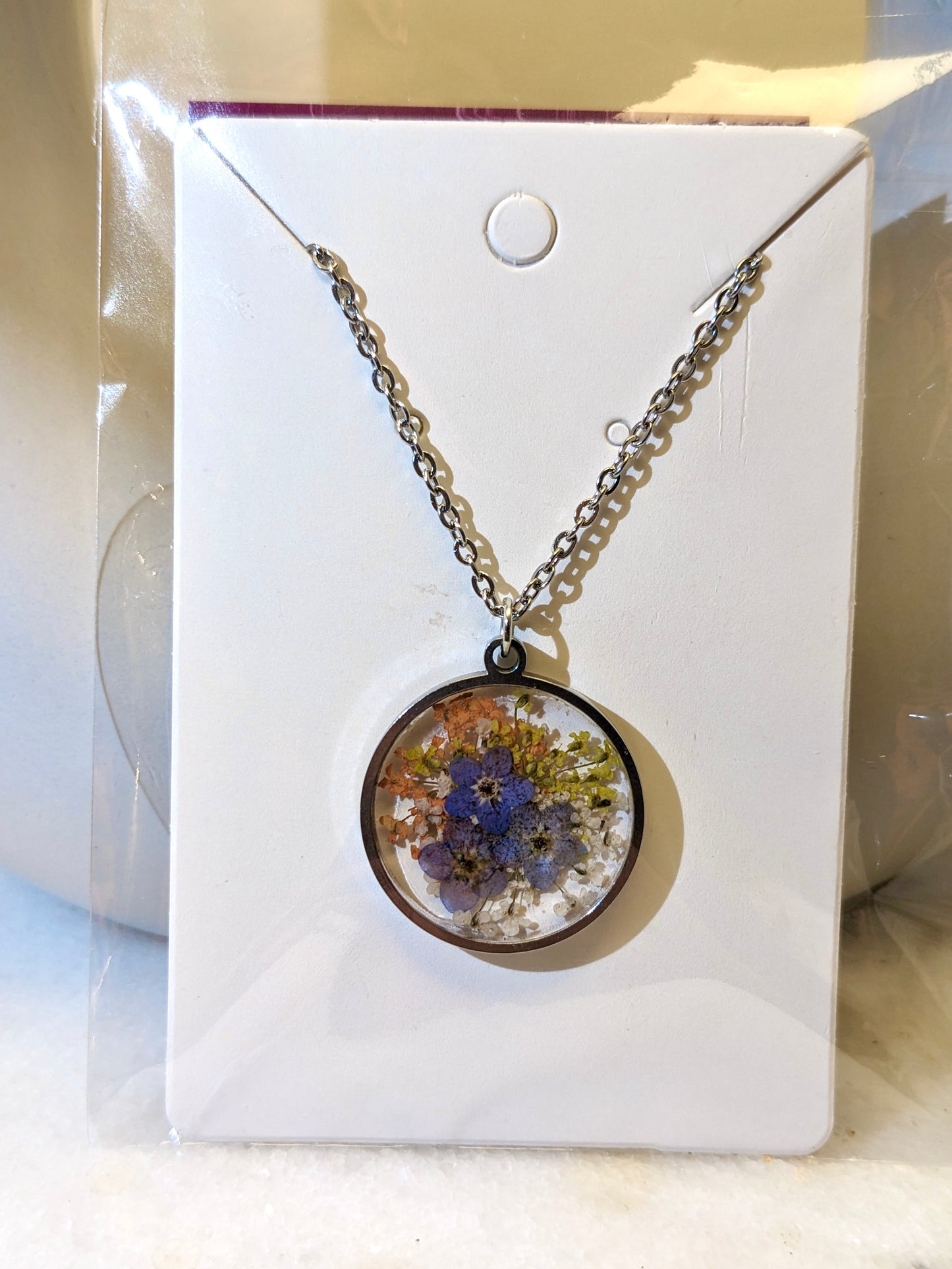 “Forget-Me-Not” Necklace