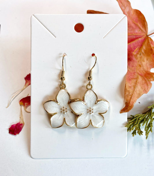 Delicate Flower Earrings