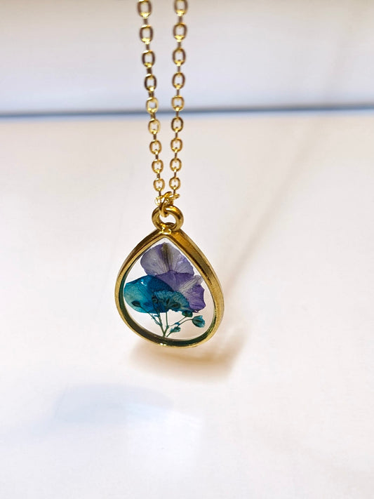 Bluebell Charm Necklace"