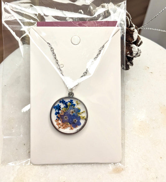 “Forget-Me-Not” Necklace