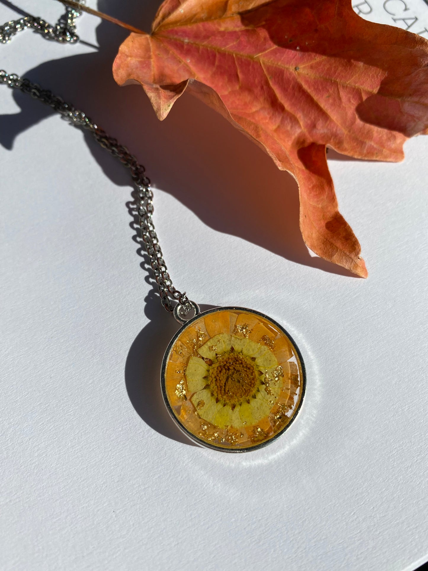 Golden Bloom Pendant