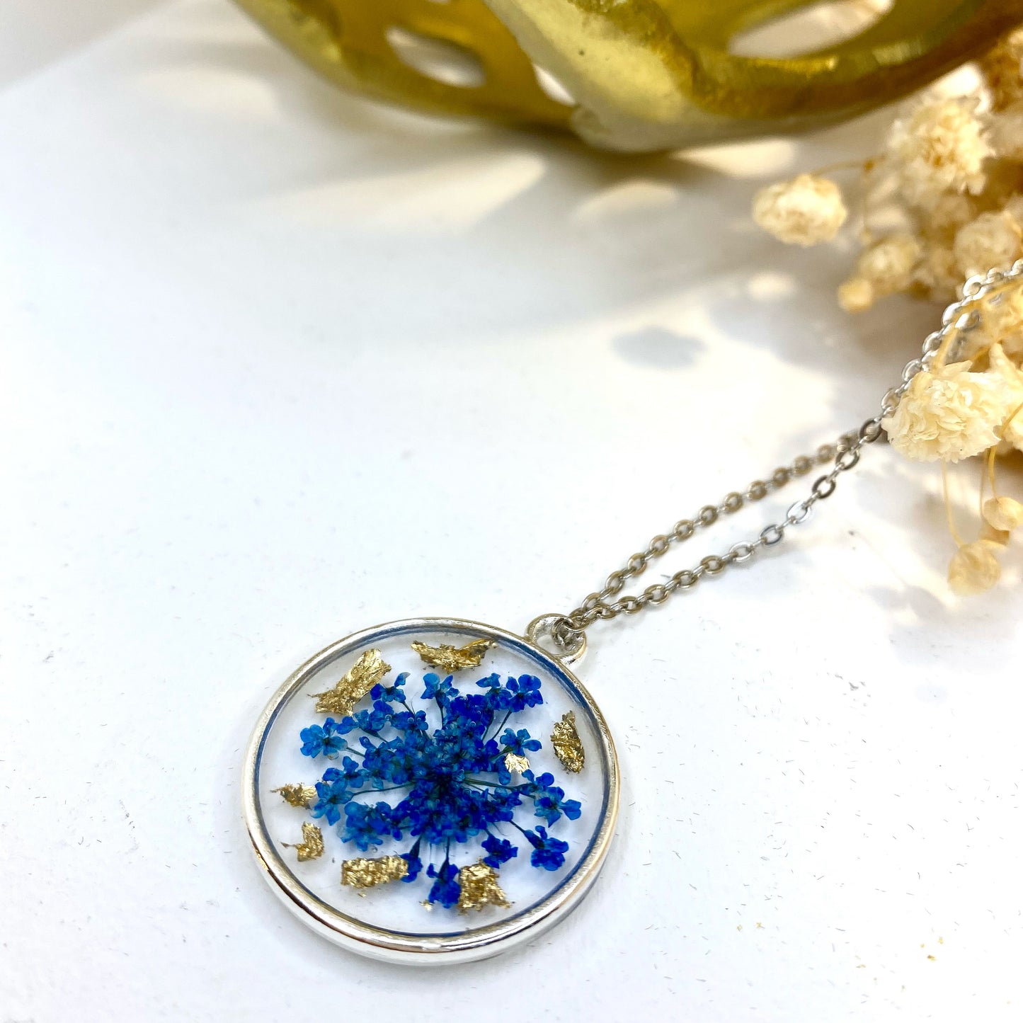 Azure Petals Necklace