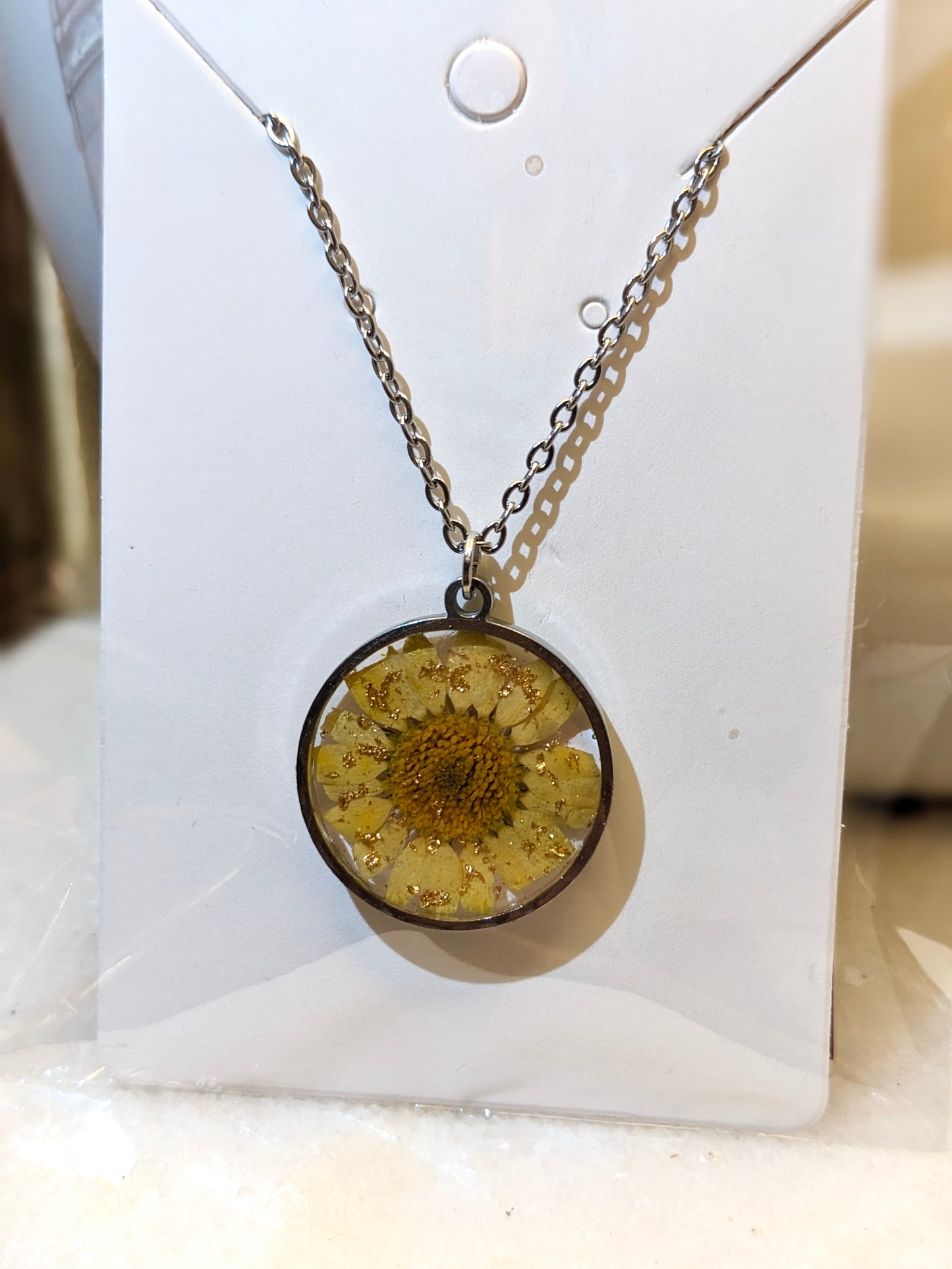 Sunflower Necklace