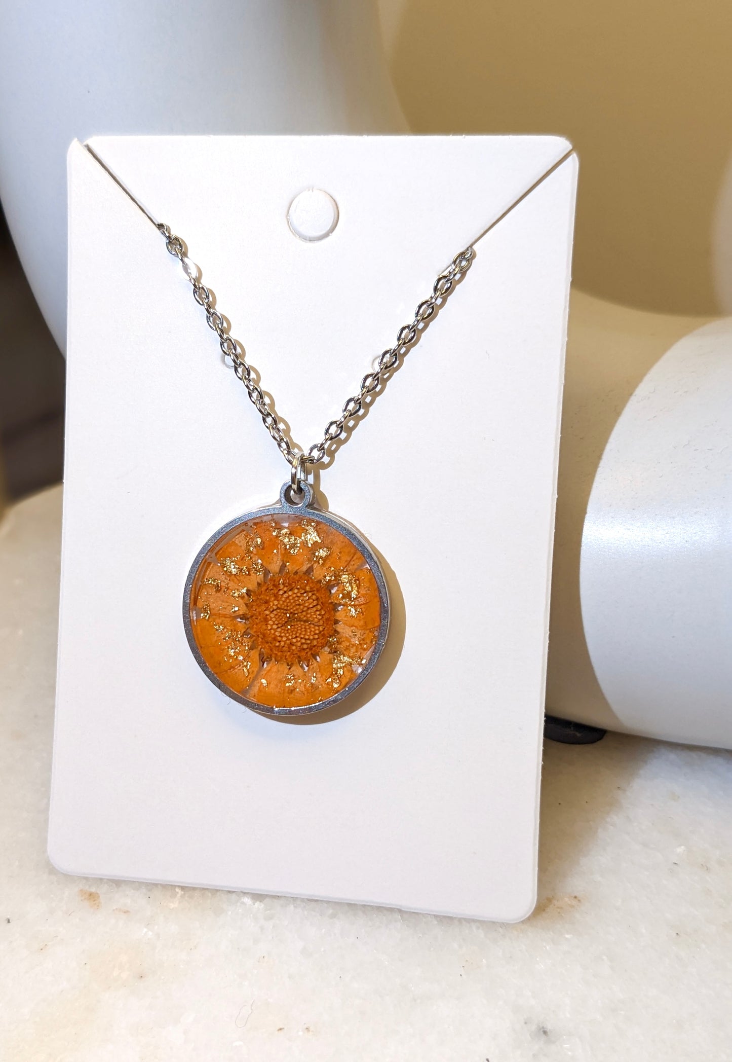 Sunflower Necklace