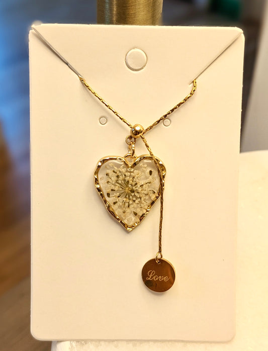 Heart Pendant Necklace 💖