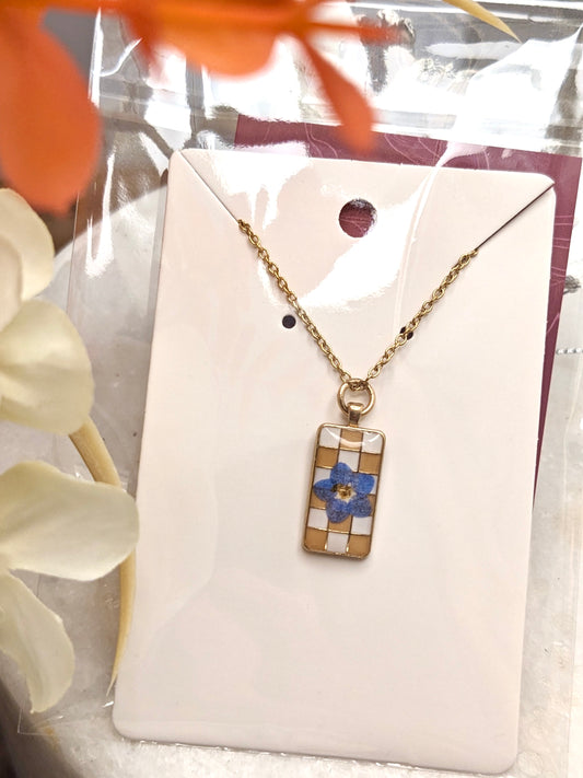 “Forget-Me-Not” Necklace