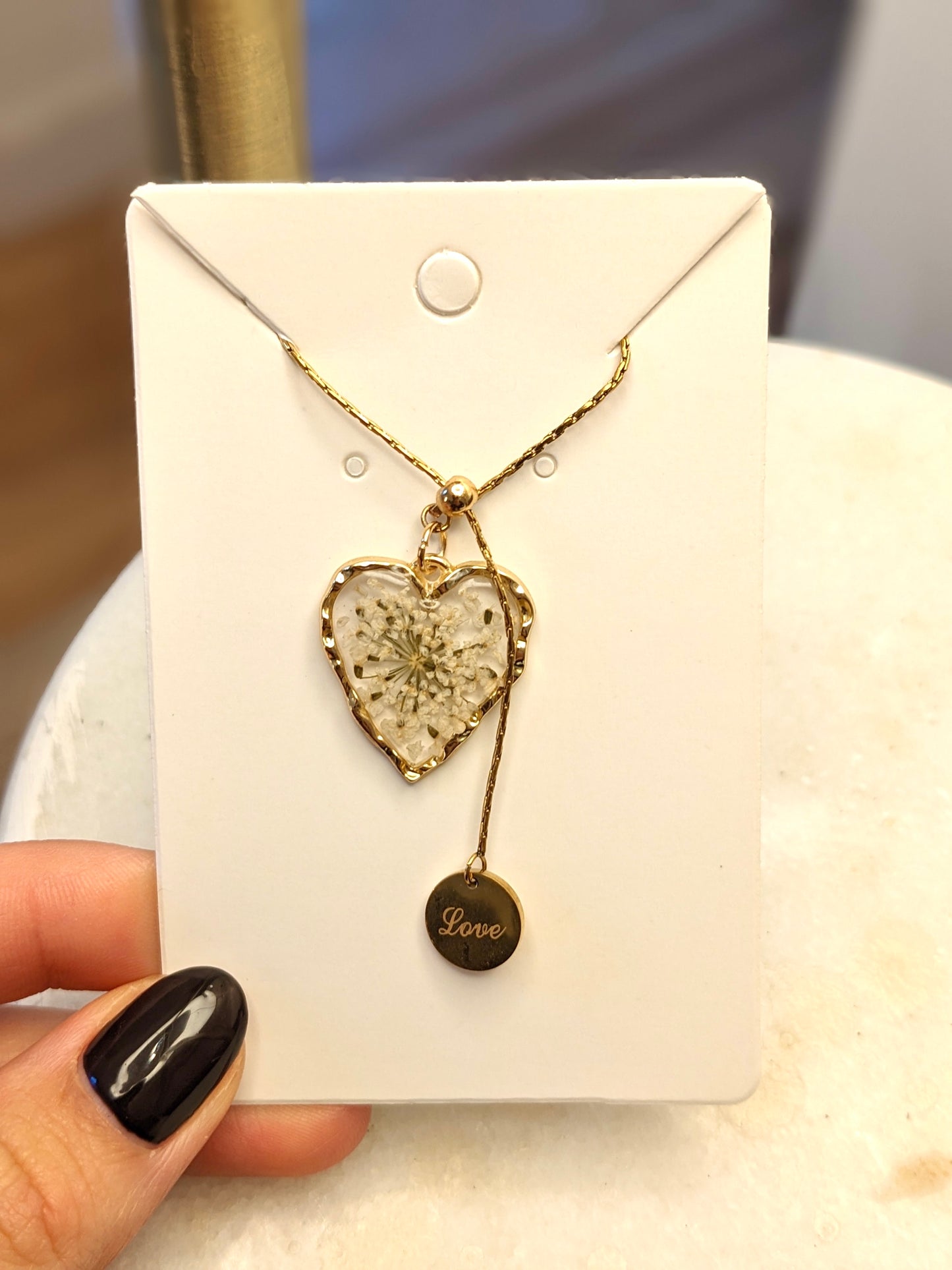 Heart Pendant Necklace 💖