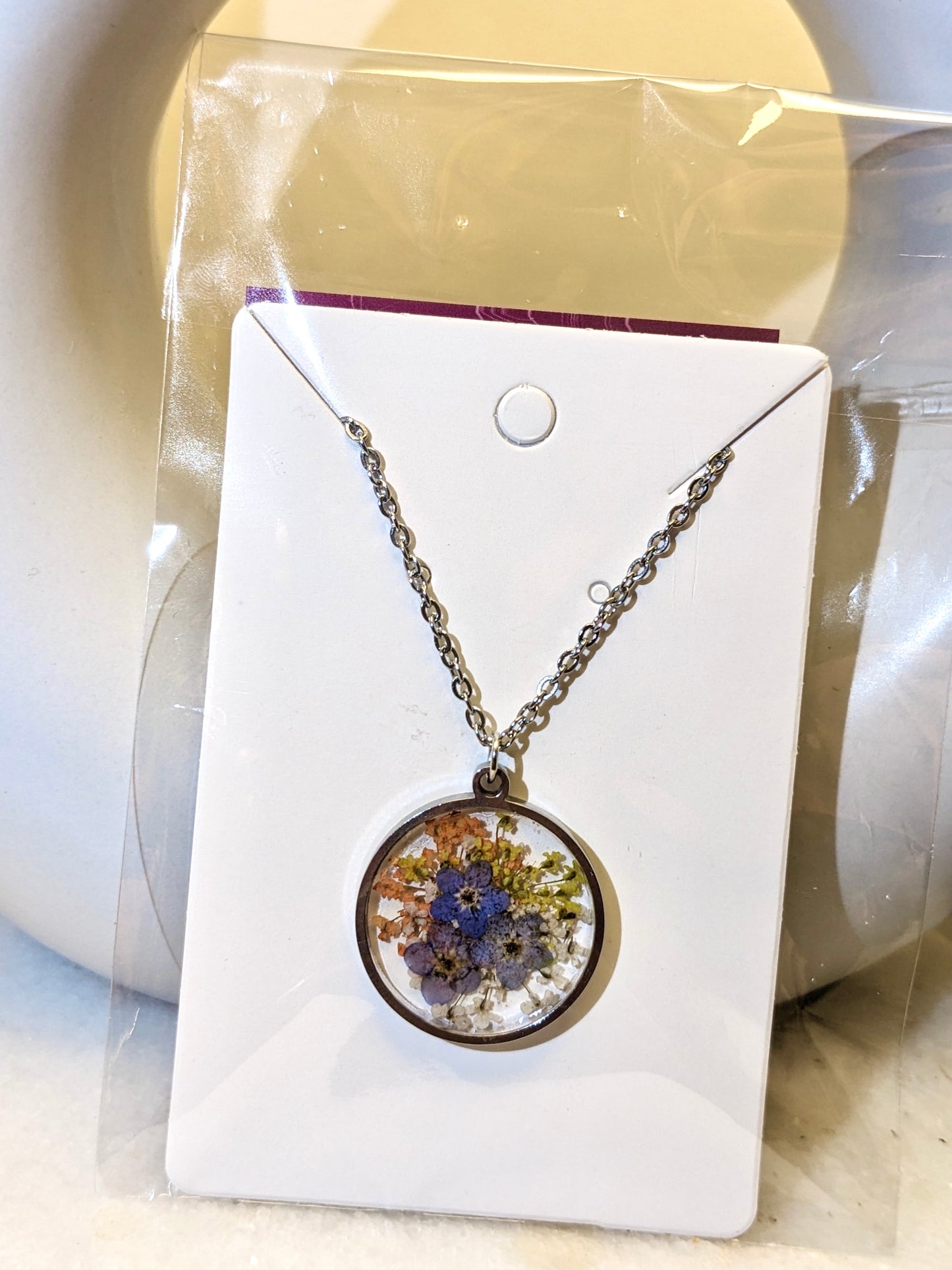 “Forget-Me-Not” Necklace