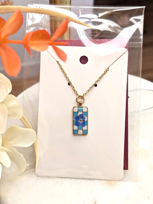 “Forget-Me-Not” Necklace