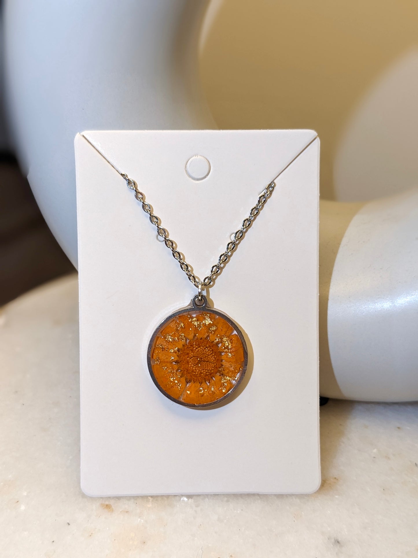 Sunflower Necklace