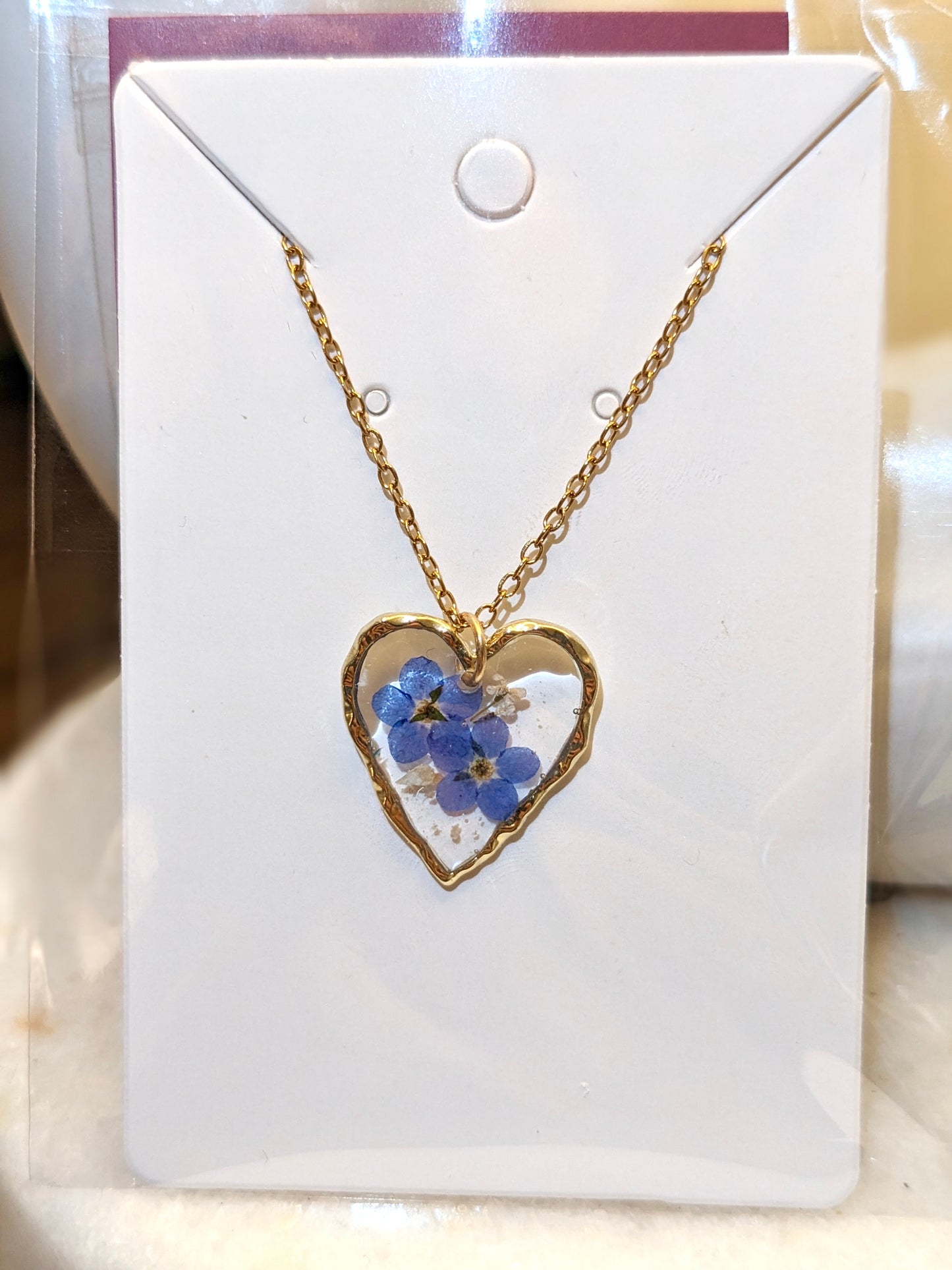 “Forget-Me-Not” Necklace