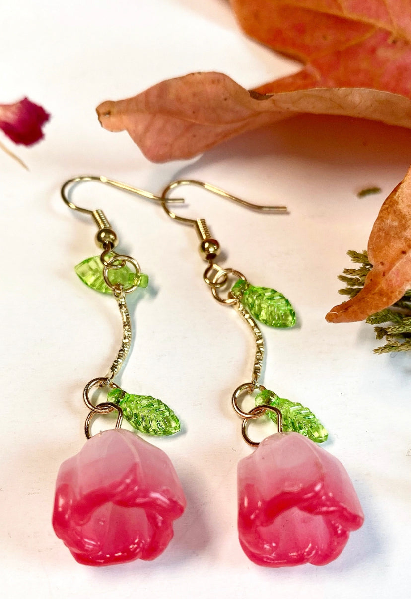 Rose Earrings