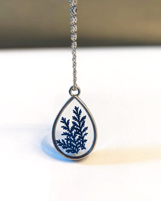 Blue Charm Necklace