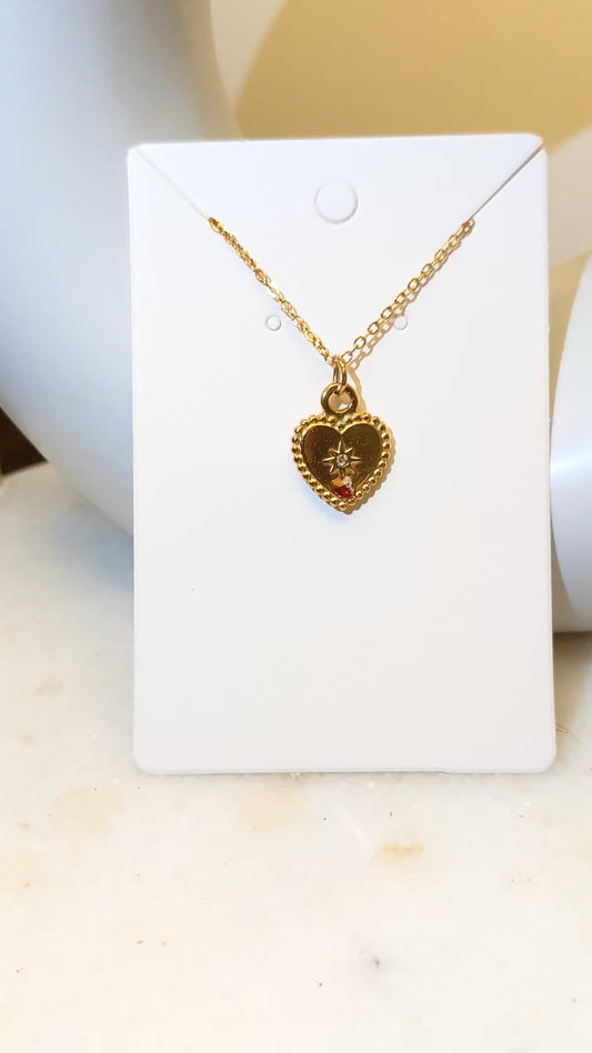 Golden Heart Necklace