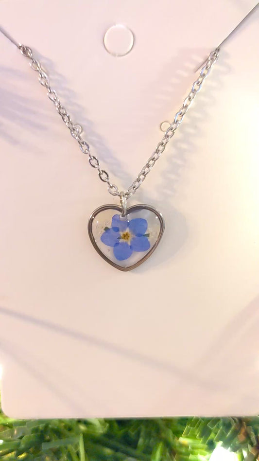 “Forget-Me-Not” Necklace